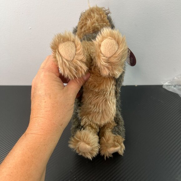 Helzberg Diamonds 2008 Toodles Yorkie Stuffed Animal Plush Dog Pink Ribbon - Picture 8 of 13